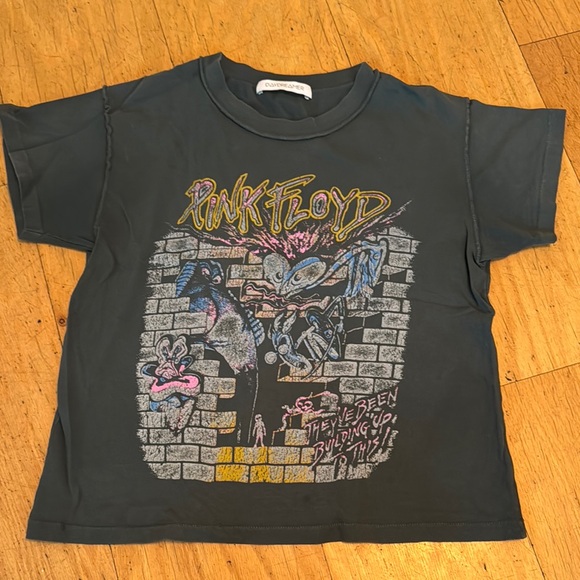 Pink Floyd Tops - Daydreamer Pink Floyd Woman’s Tee-grey with Colorful Graphic